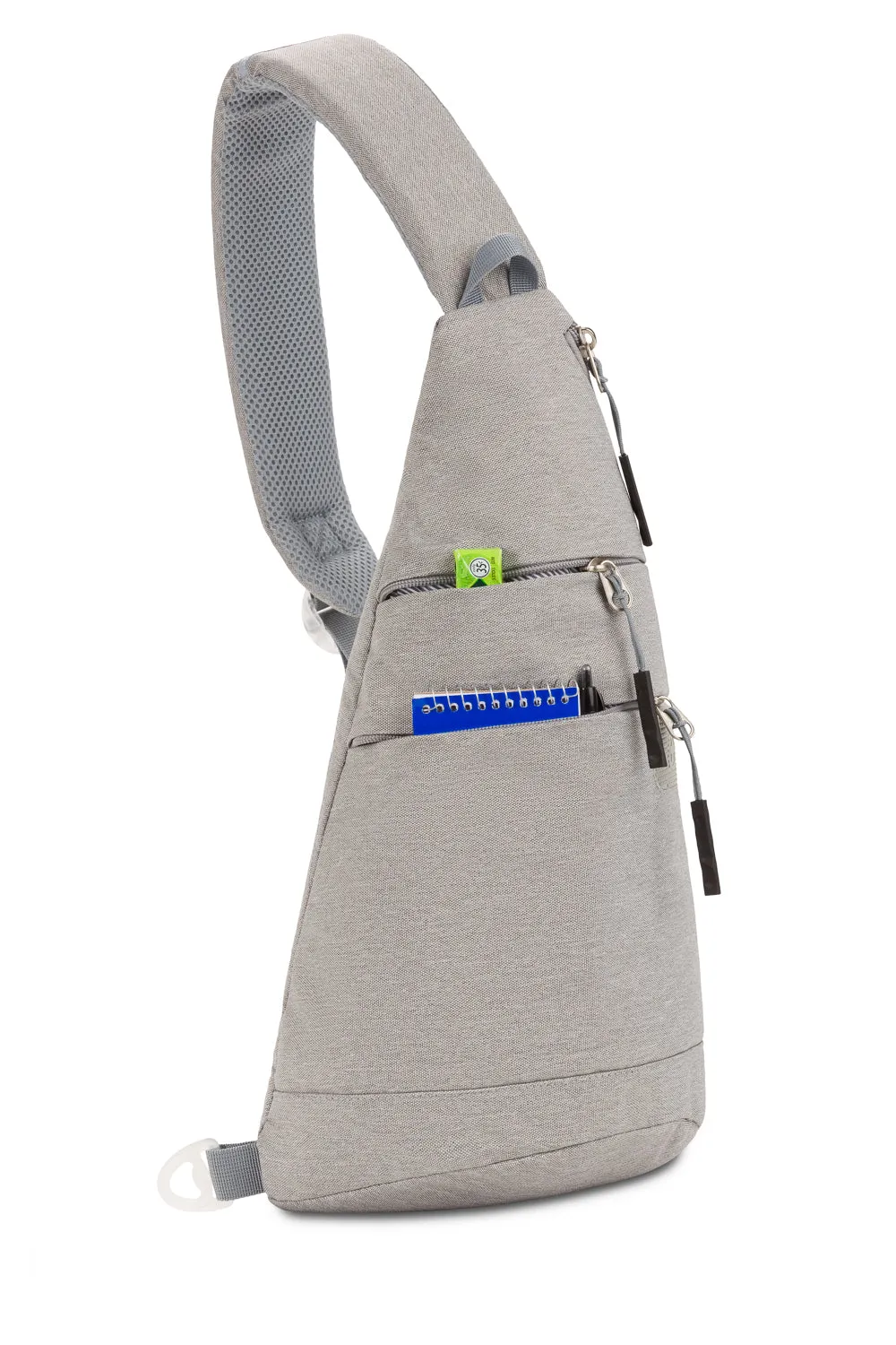 Swissgear 2657 skuldertaske sling lysegrå lille