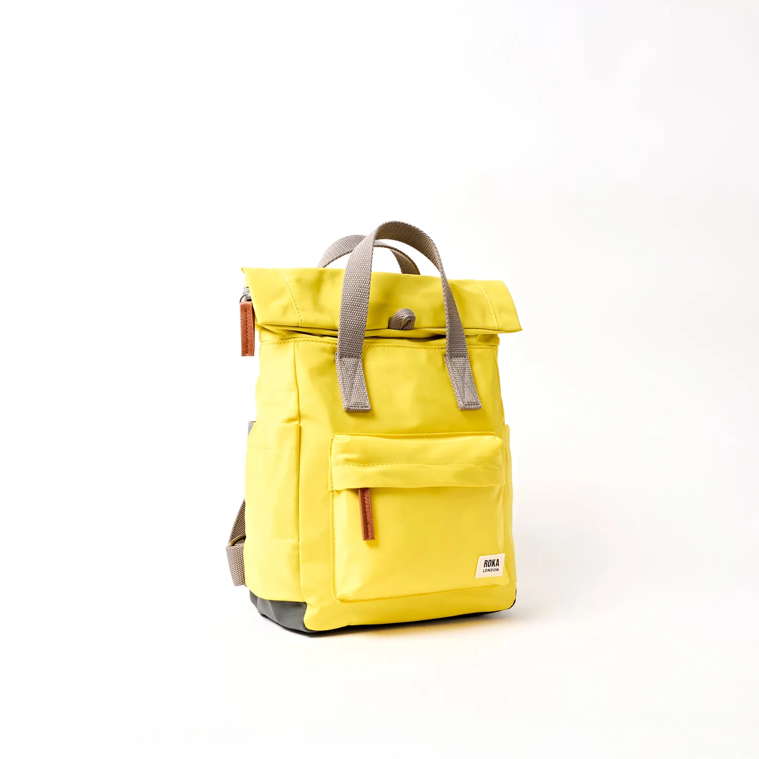 Roka London Canfield Roll Top rygsæk Passion Fruit nylon
