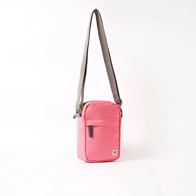 Roka London Bond crossbody taske Small lyserød