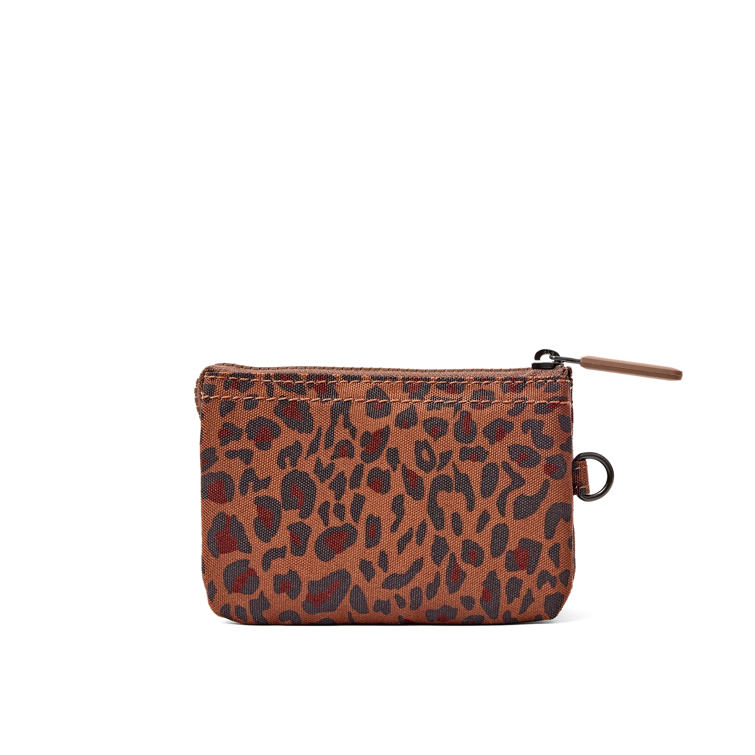 Roka London Carnaby pung Small mini leopard lynlås