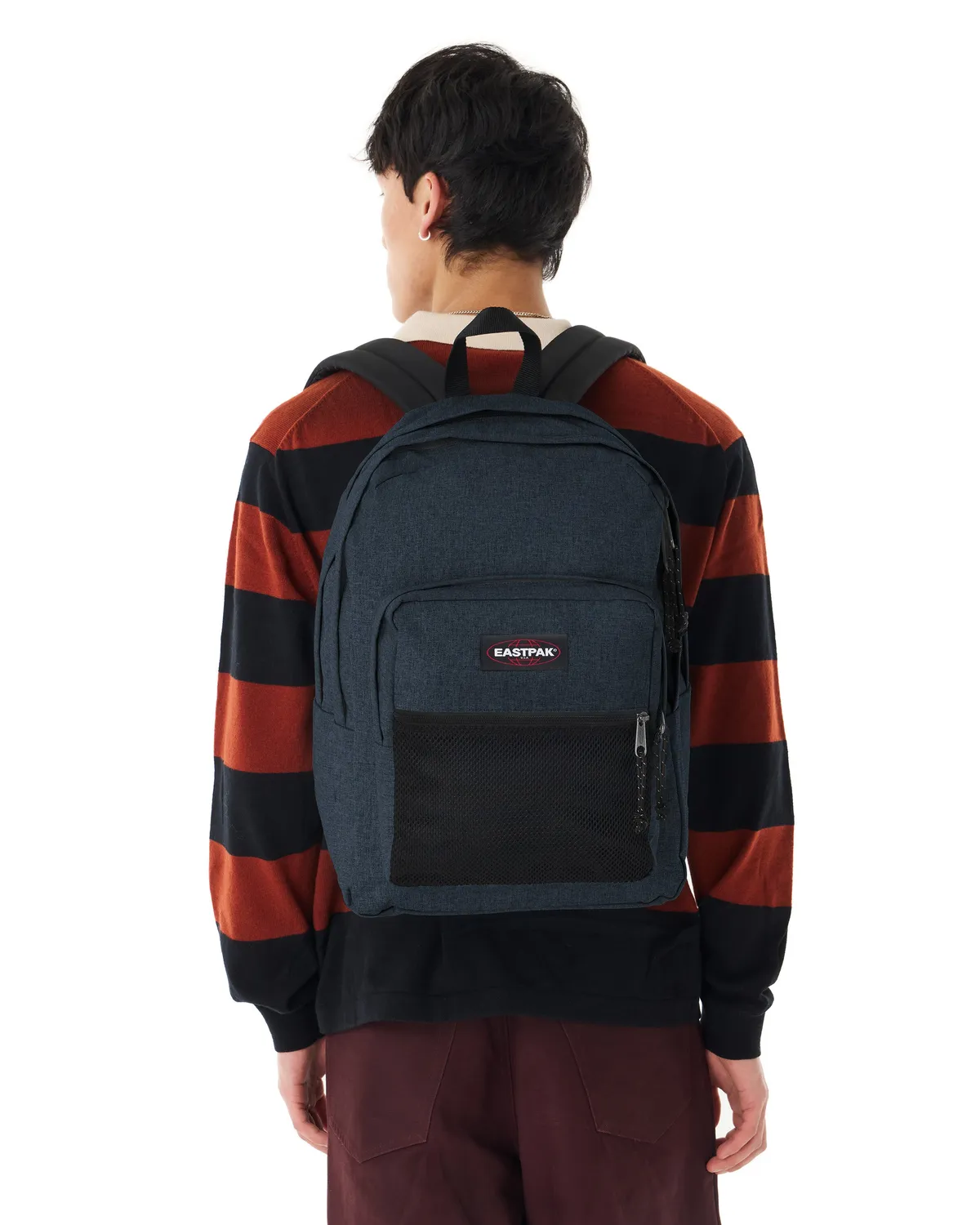 Eastpak Pinnacle rygsæk Triple Denim Large vegansk