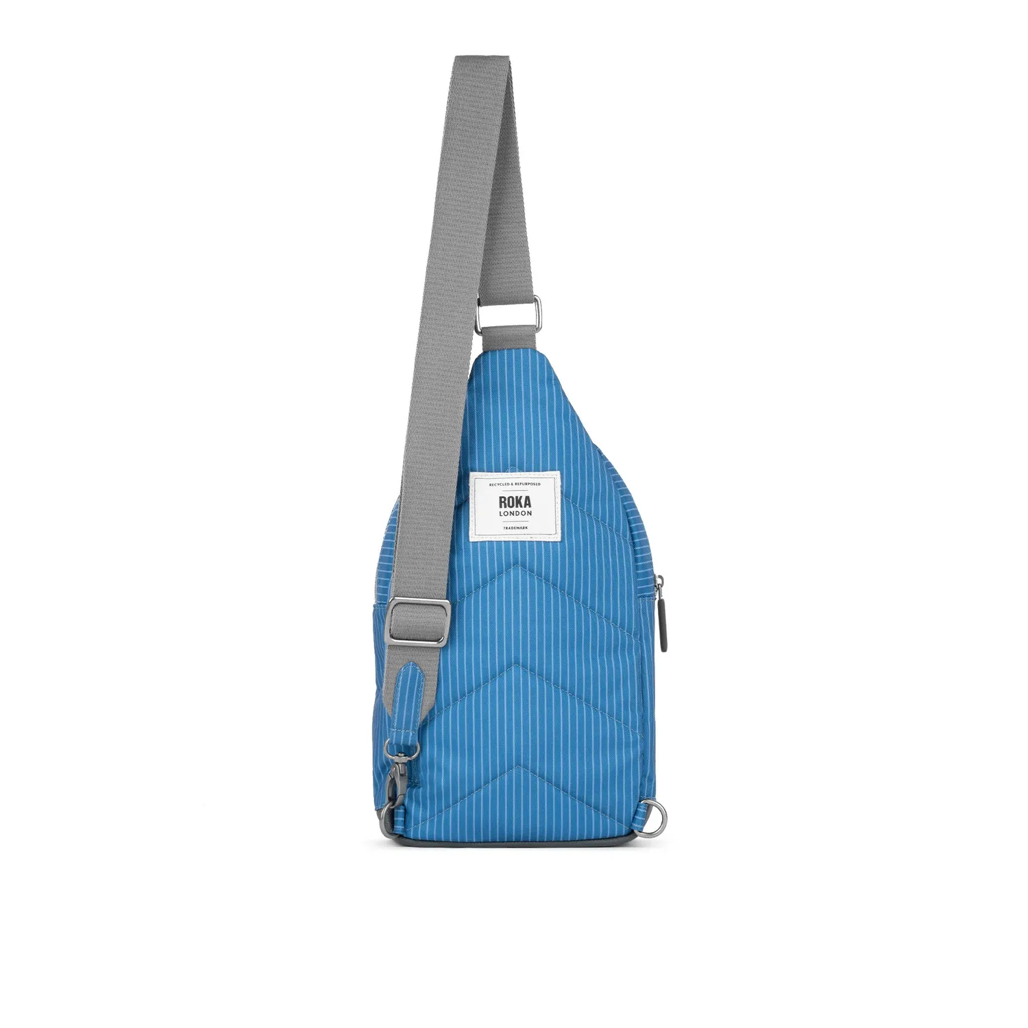 Roka London Willesden Large crossbody Wash Denim