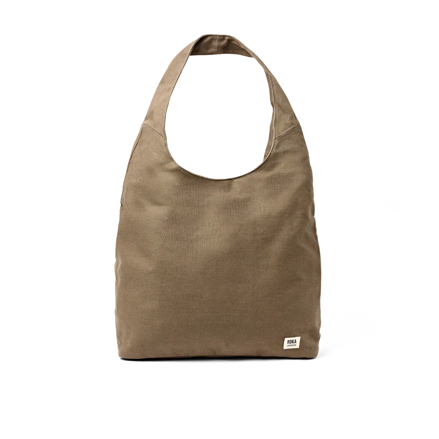 Roka London Hoxton skuldertaske Ranger Green Large 15,3 liter