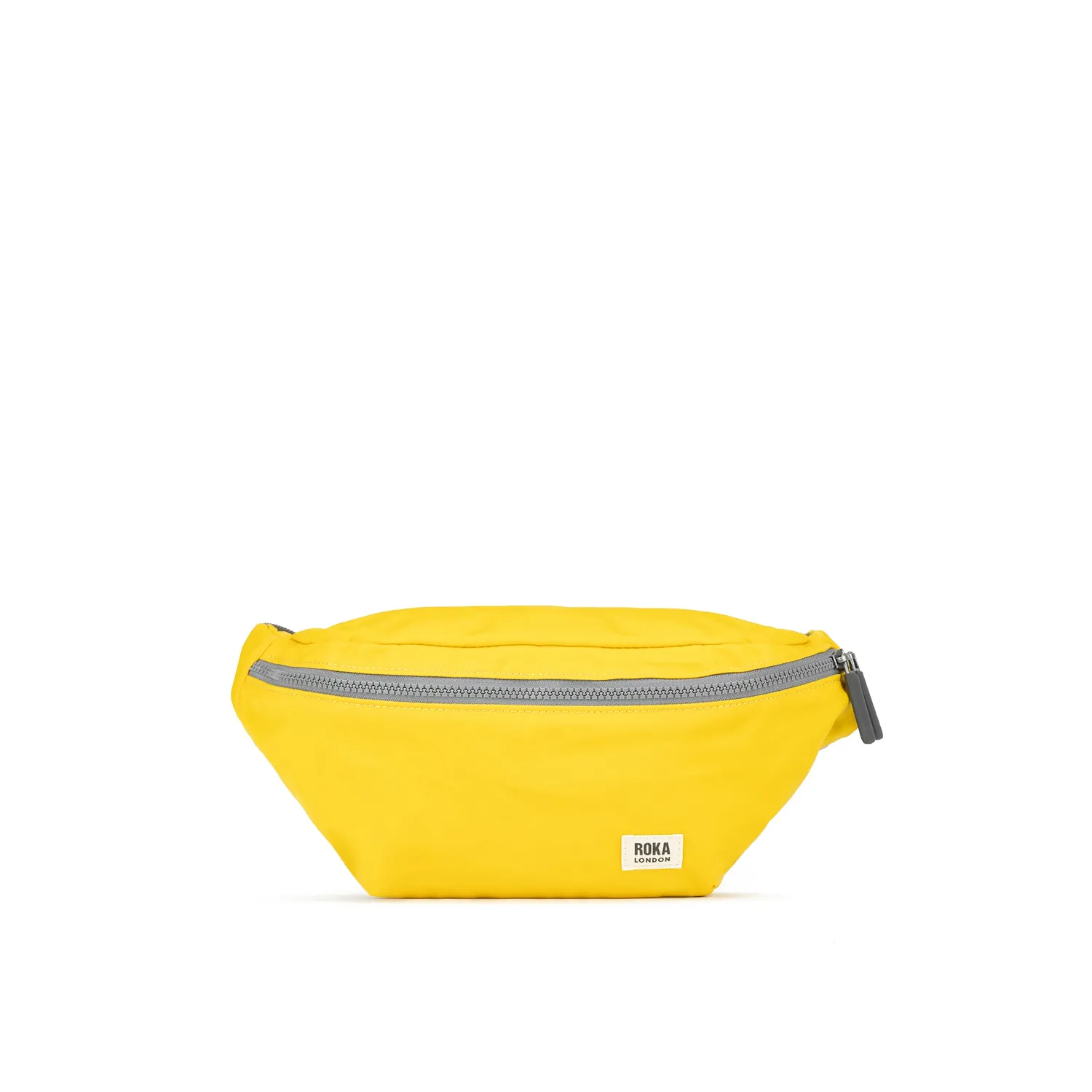 Roka London Jubilee bumbag Mustard Medium 3,2 liter