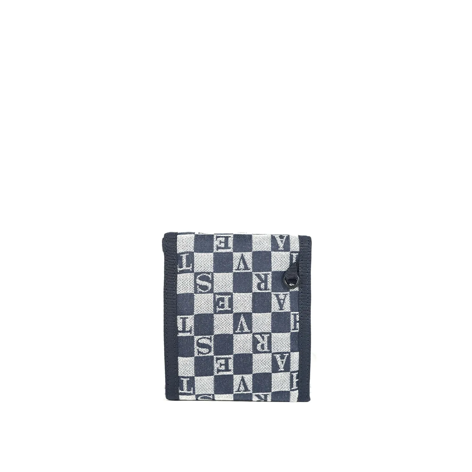 Harvest Label Parogram HJ-1218 pung trefoldet blå jacquard