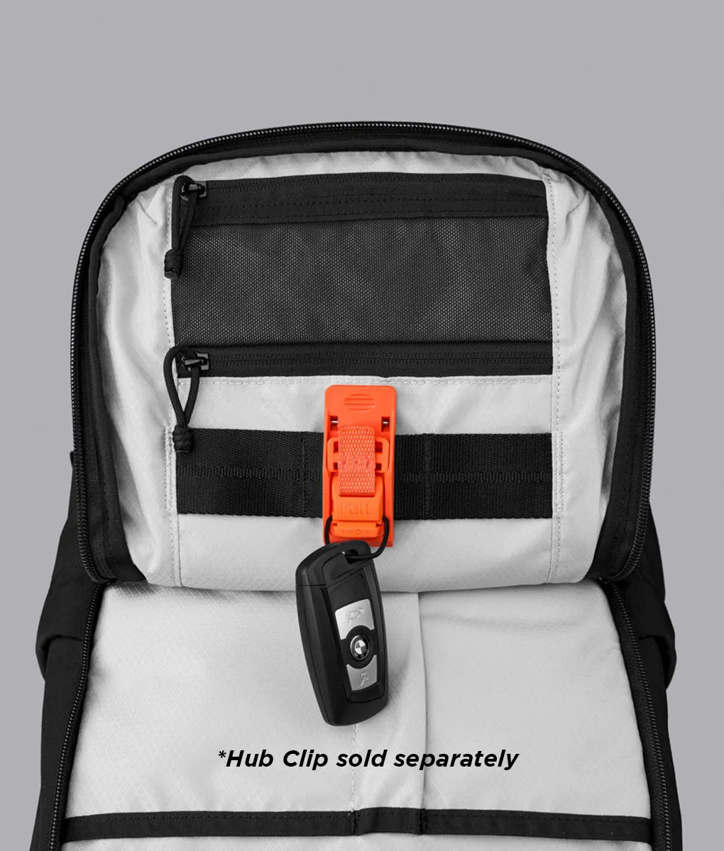 Alpaka HUB Keyring nøglering orange metalring