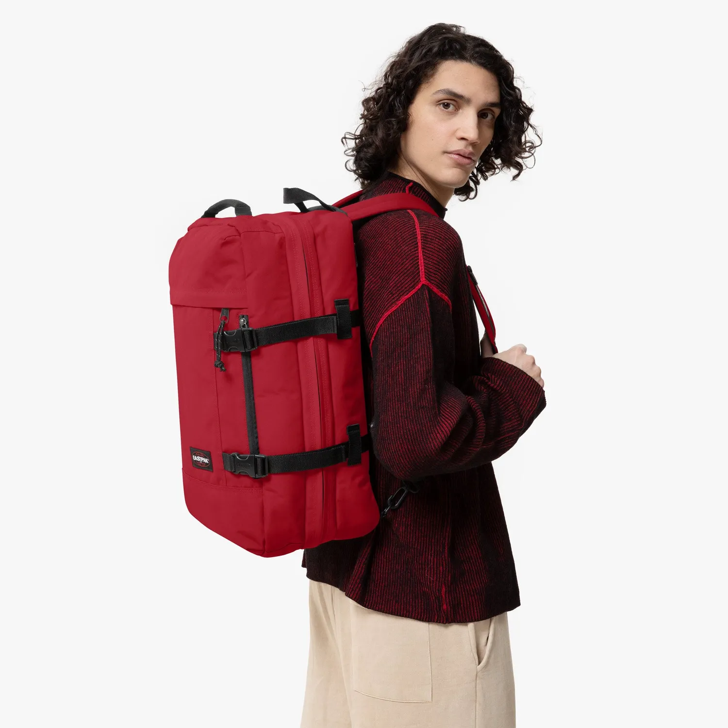 Eastpak Travelpack kabintaske Large Scarlet Red nylon