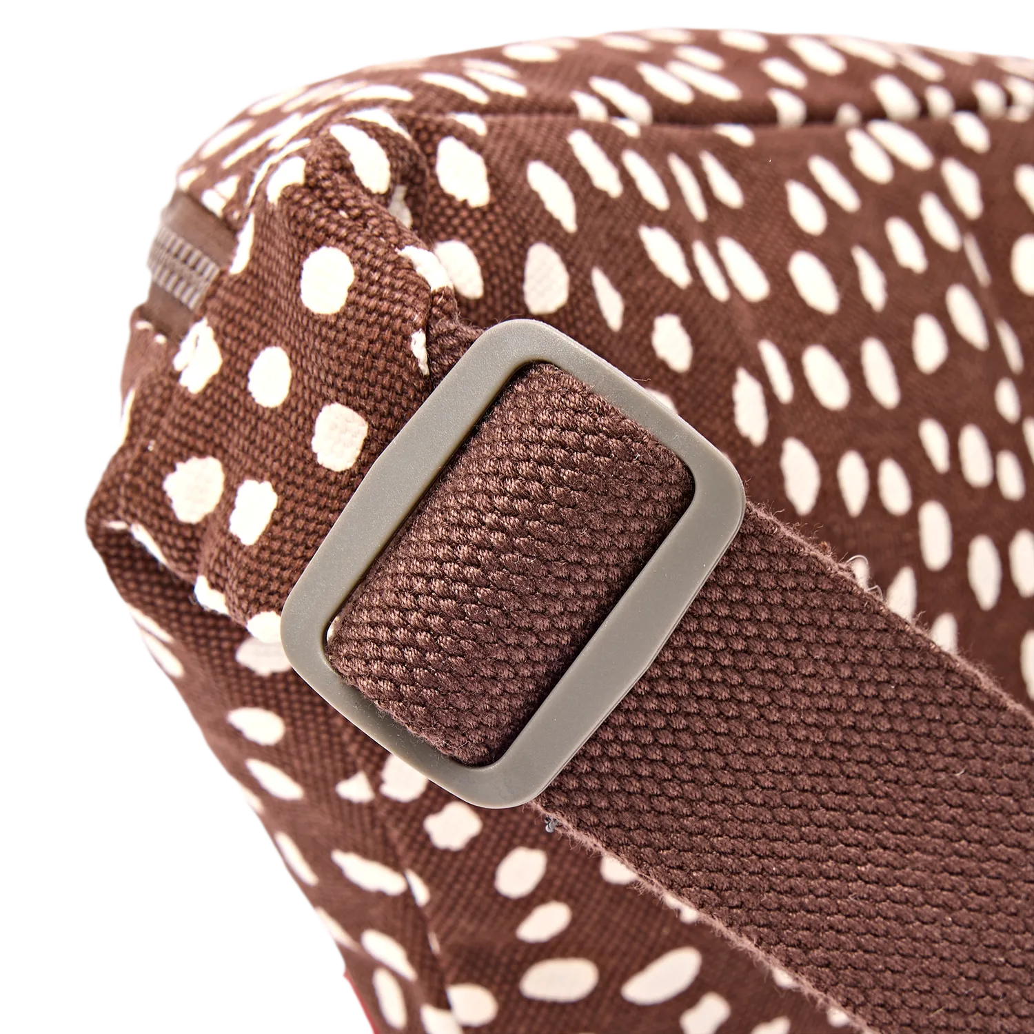 Roka London Mill Hill small bæltetaske brown spot 3,7 liter