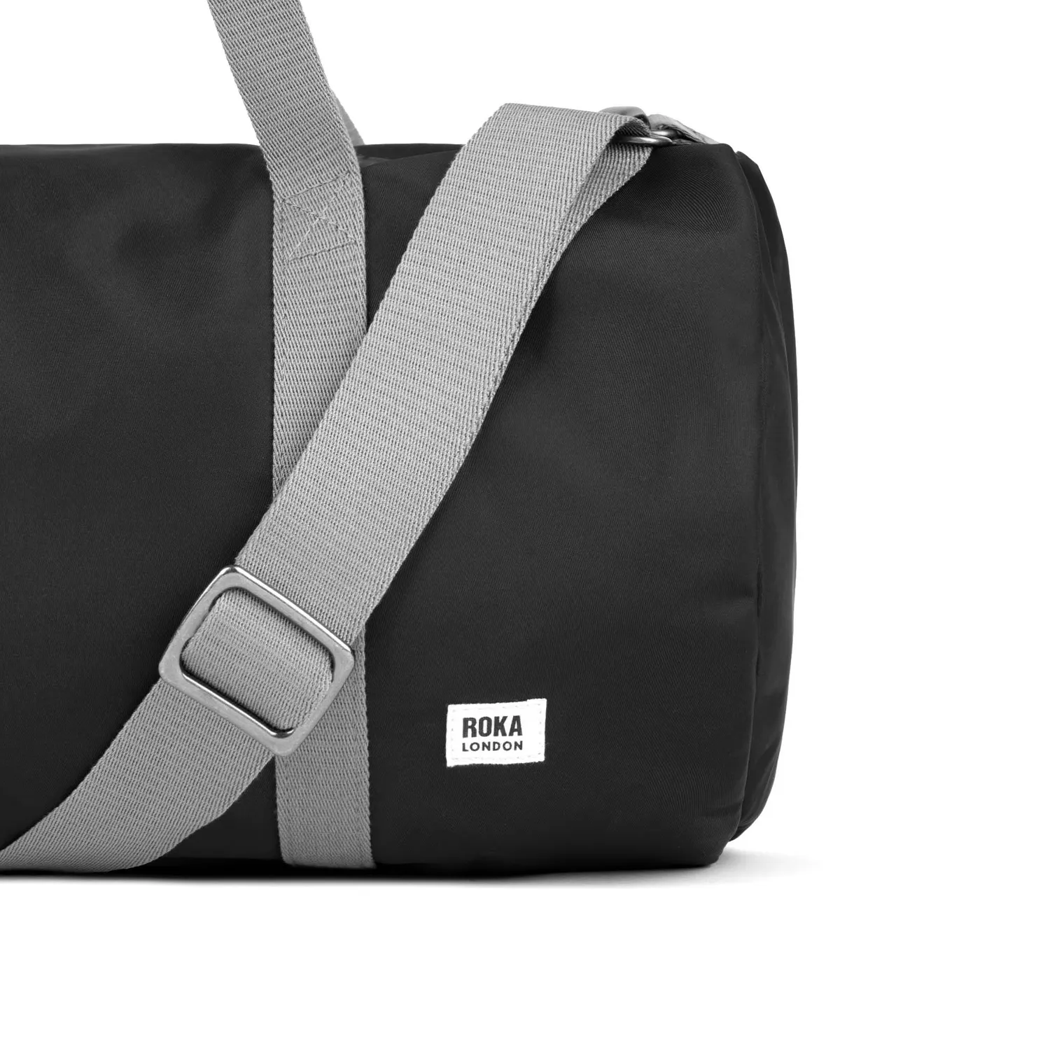 Roka London City duffelbag Black medium 25,4 liter