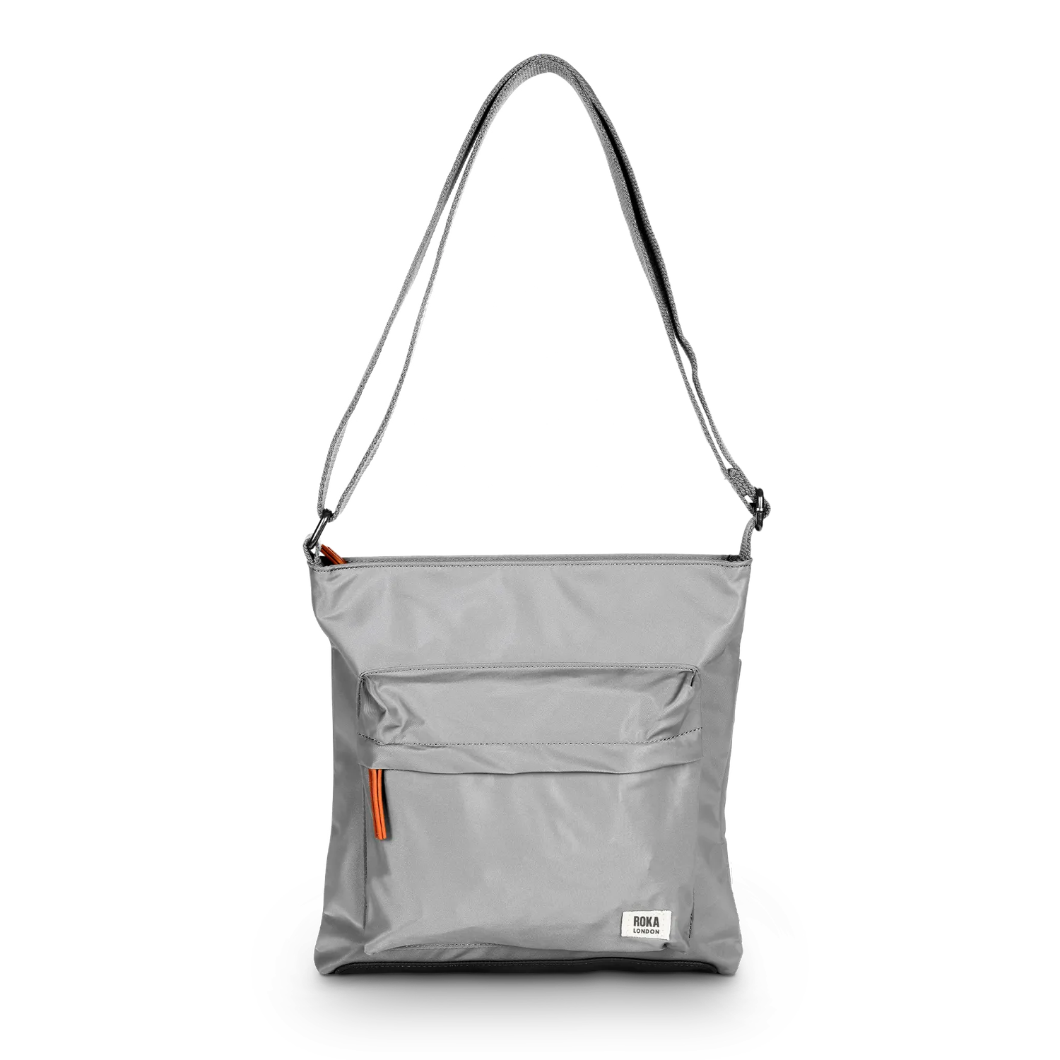 Roka London Kennington skuldertaske Stormy Medium crossbody