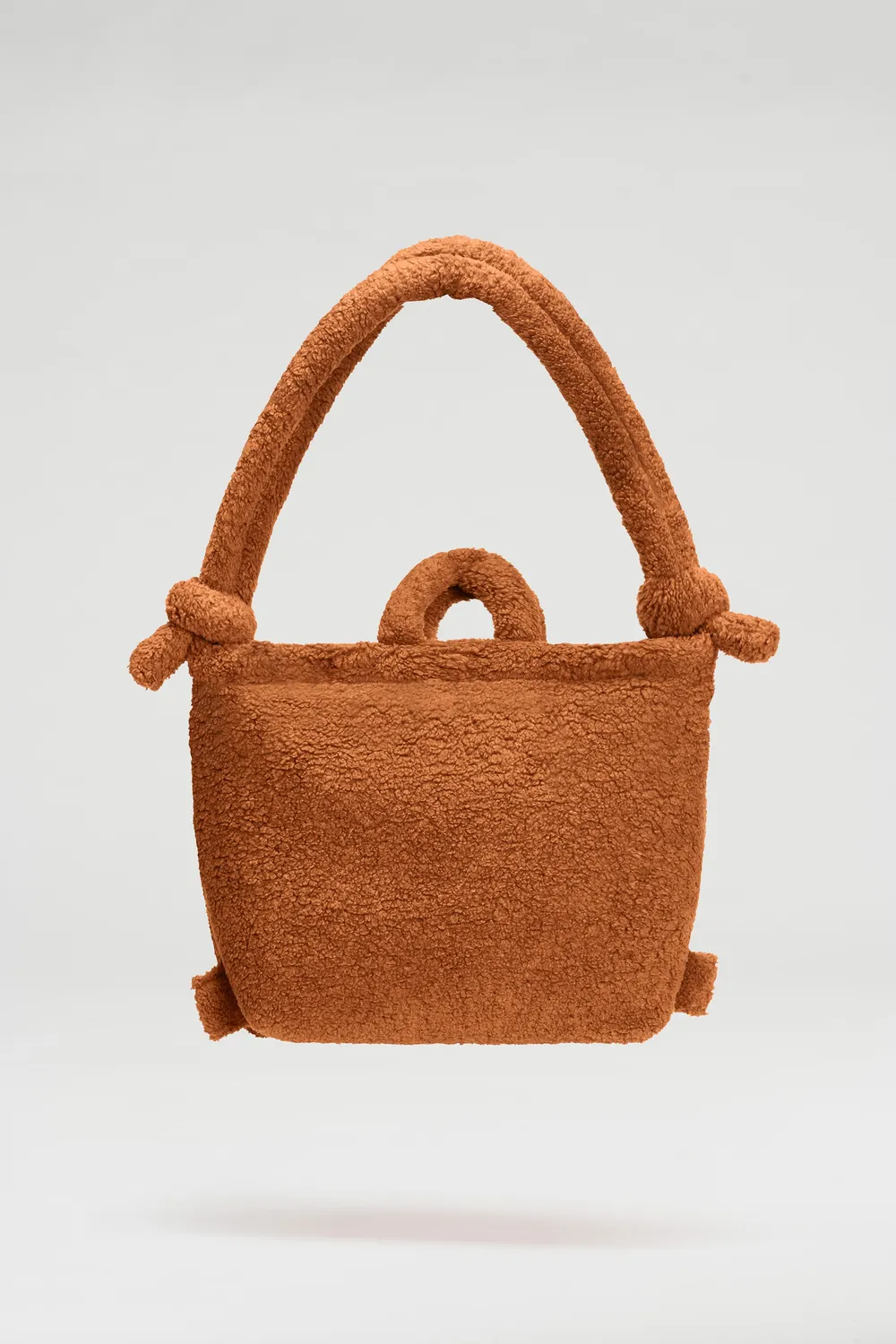 Ölend Ona Sherpa skuldertaske Sand teddy 17" laptop