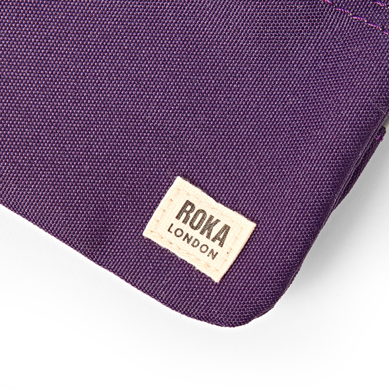 Roka London Carnaby pung Small deep grape kortrum