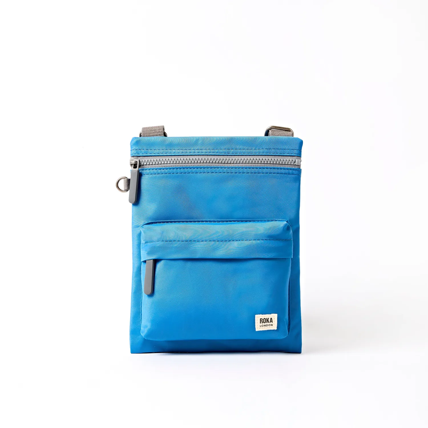Roka London Chelsea B skuldertaske Medium blå let 0,6 liter