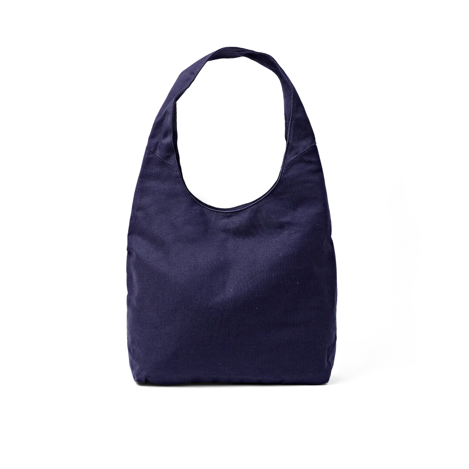 Roka London Hoxton skuldertaske Navy Blue Large canvas