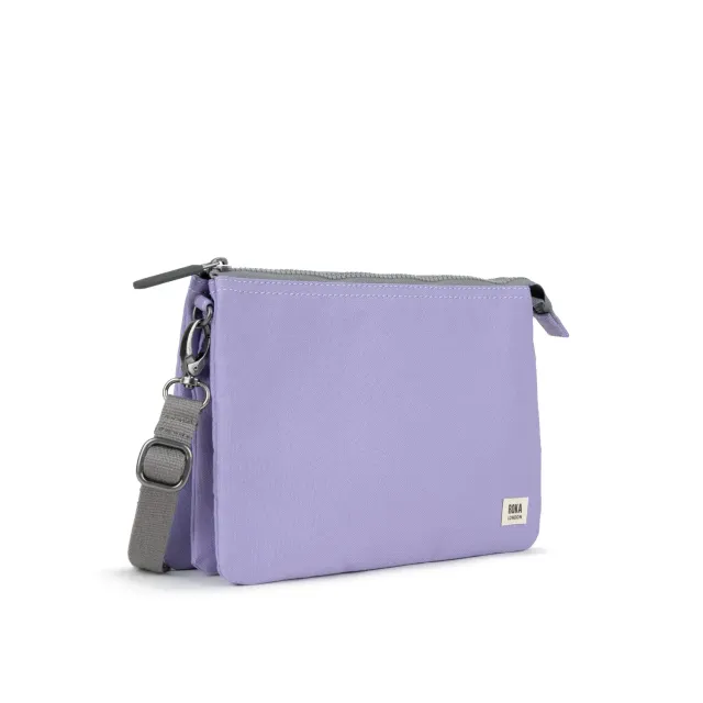 Roka London Carnaby XL crossbody taske Lavender 0,5 liter