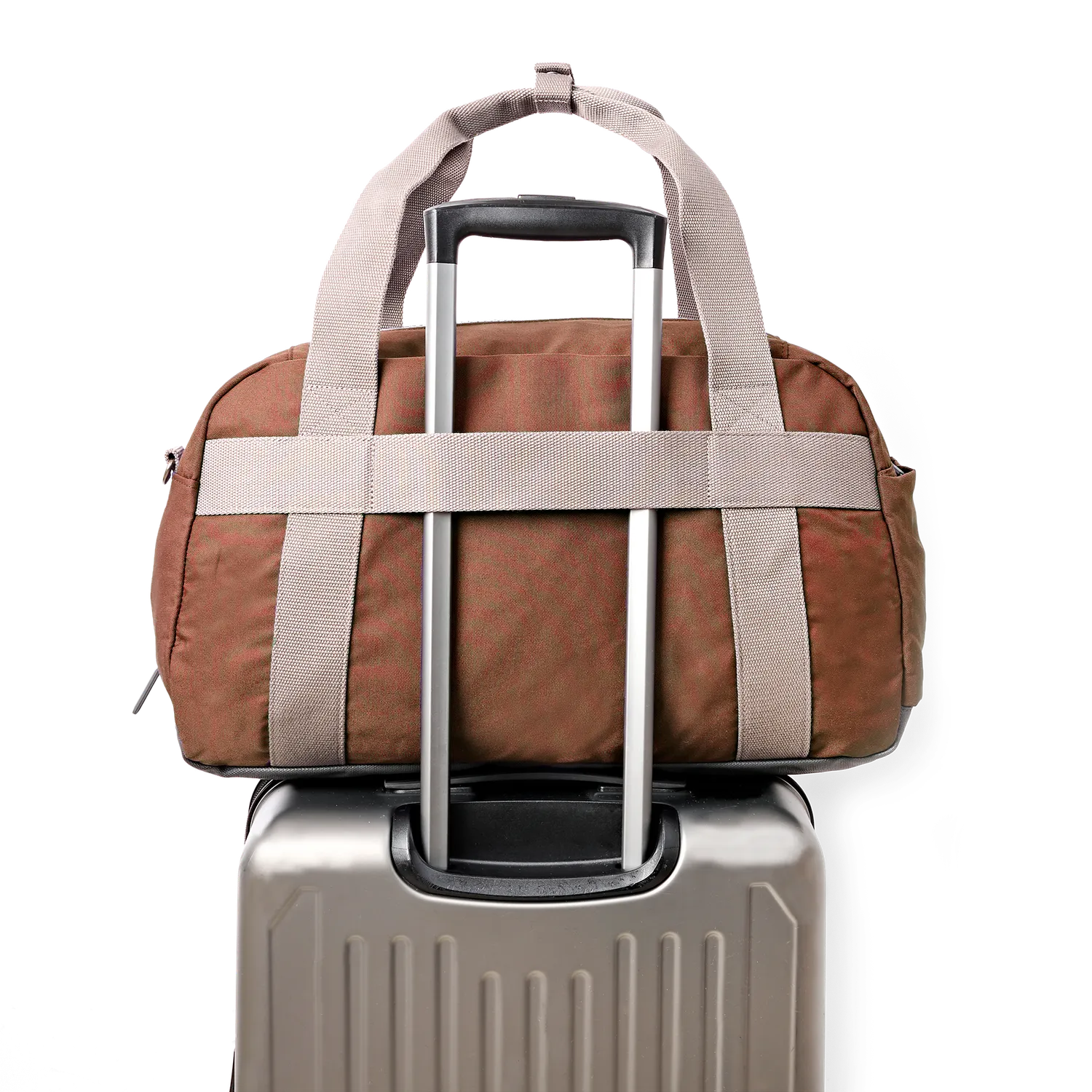 Roka London Gatwick duffel rejsetaske Medium Cinnamon