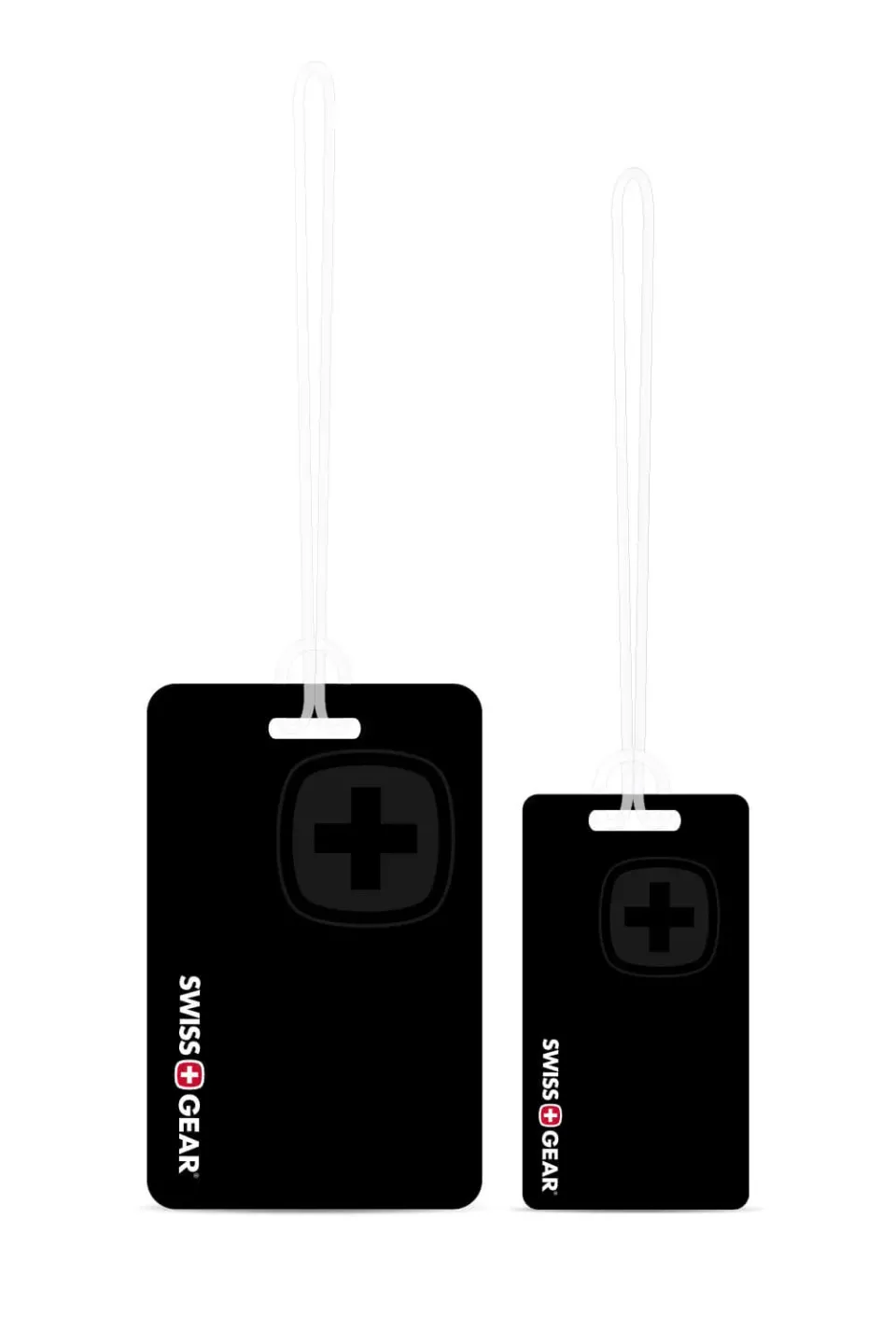 SWISSGEAR kuffertmærke personligt Black/White 2-pak