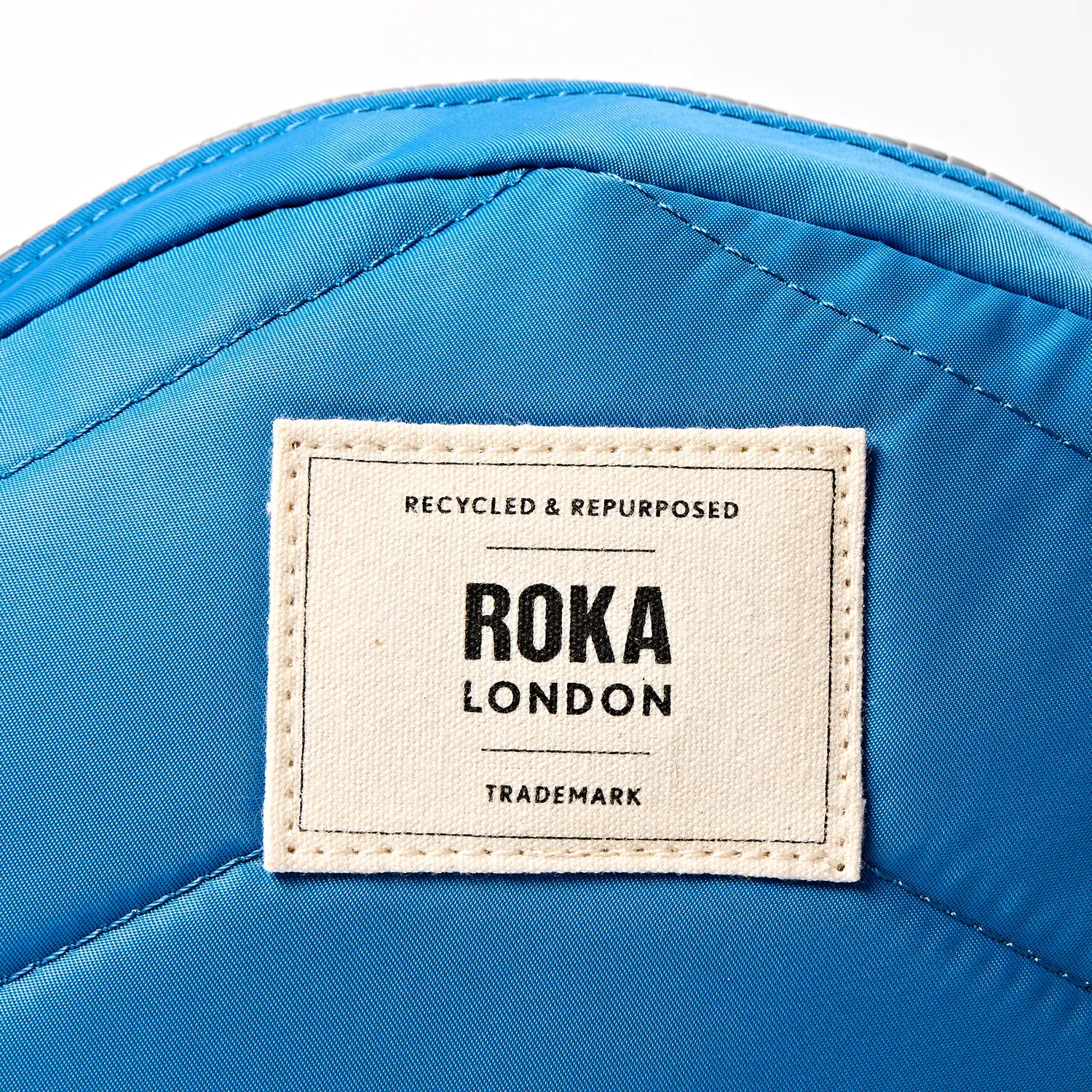 Roka London Paddington Malibu Blue crossbody small 4 liter nylon