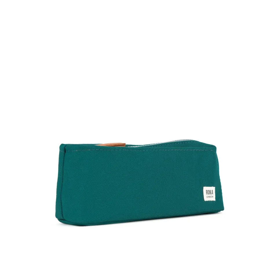 Roka London Pimlico pouch Small Teal 1,3 liter