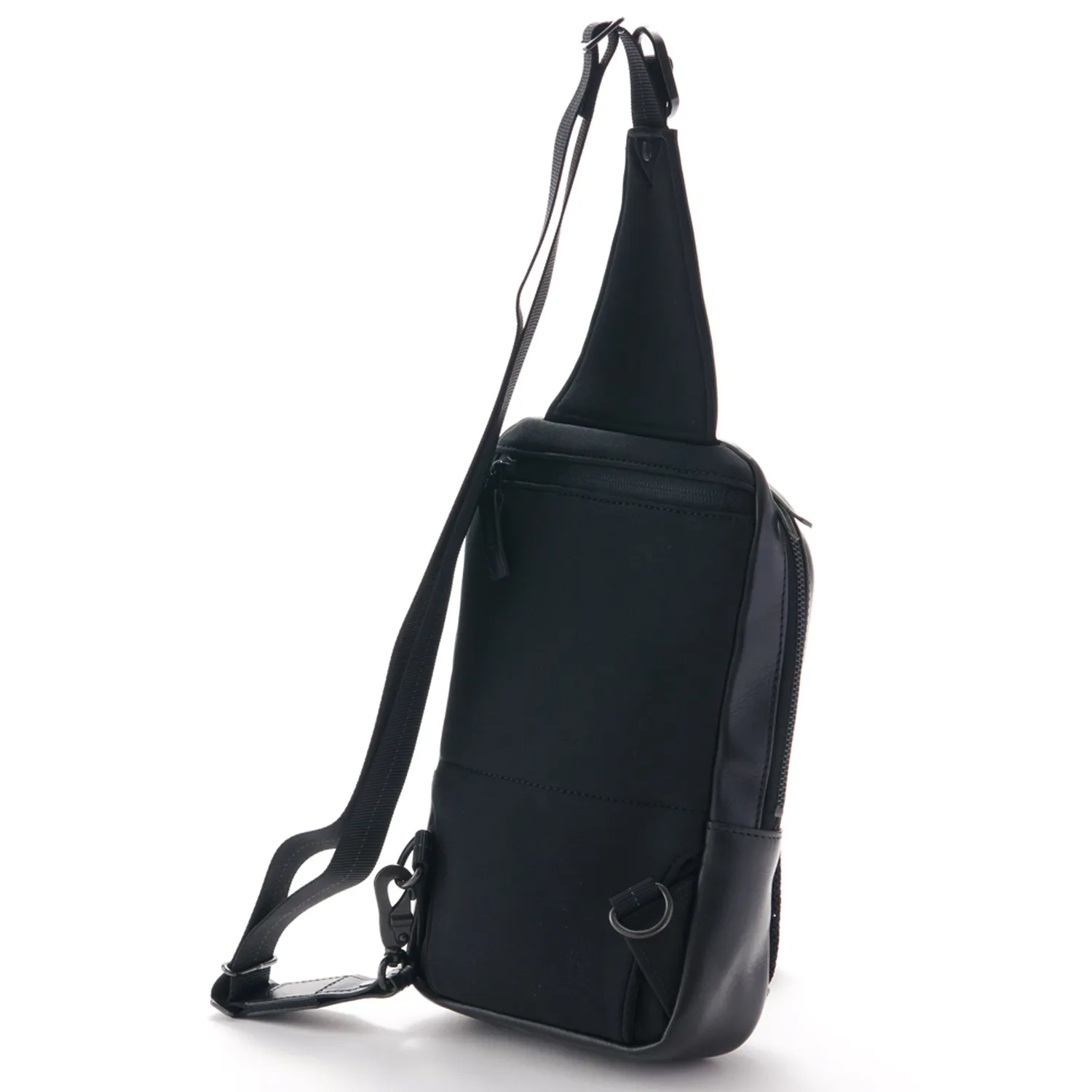 Harvest Label Pelle HP-0202 skuldertaske læder sort