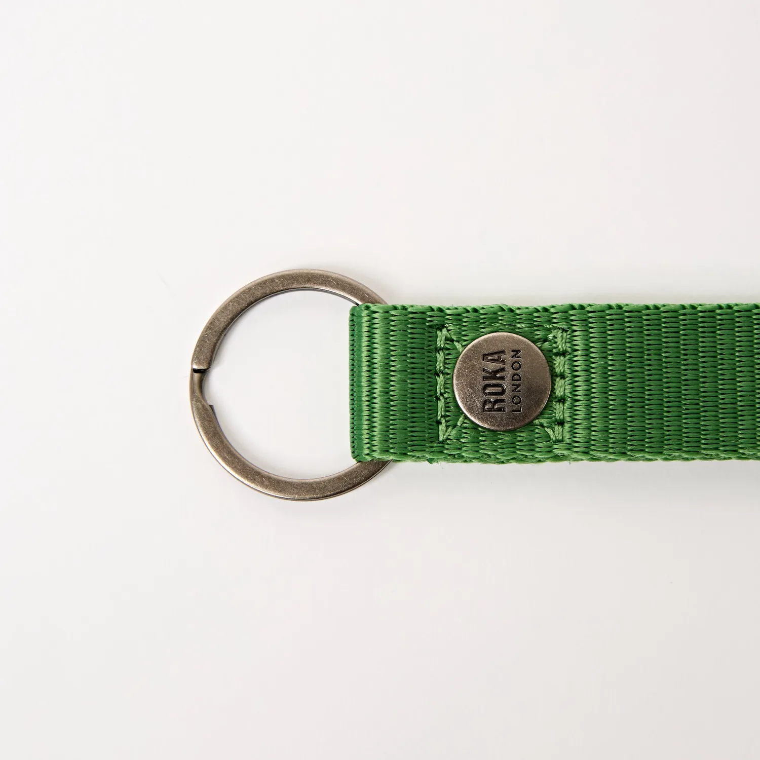 Roka London Portland One Size nøglering Online Lime Taslon