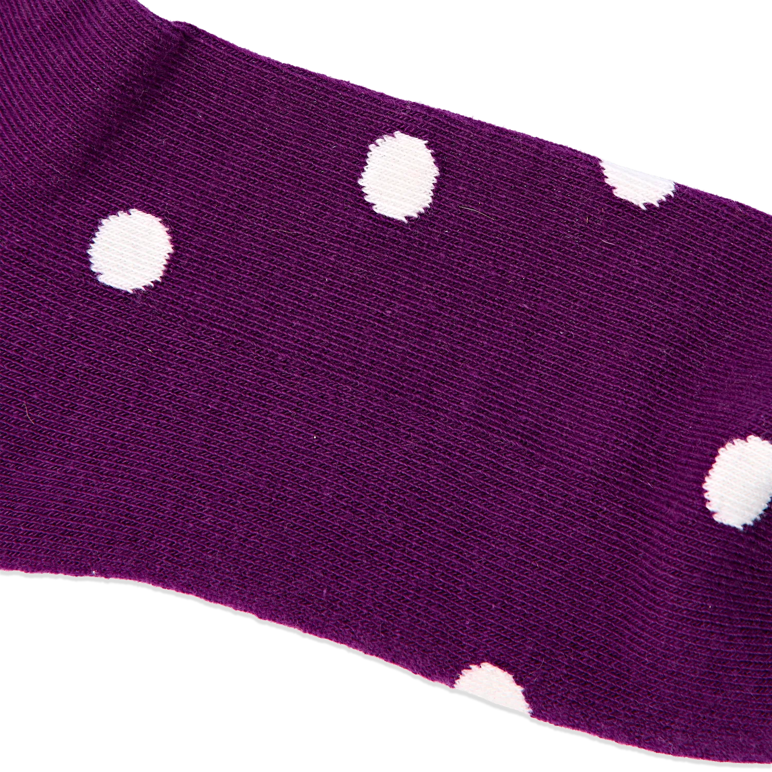 Roka London Wembley ankelstrømper purple dot EU 36-42