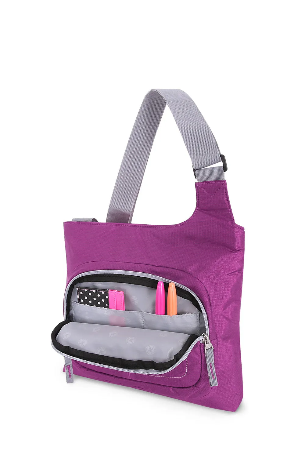 Swissgear 2359 Jewel crossbody taske lilla polyester