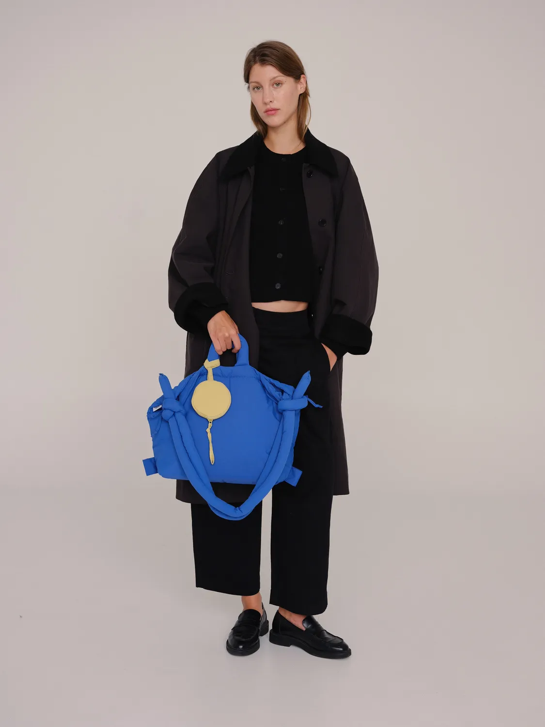 Ölend Circular Mini Purse charm med lynlås