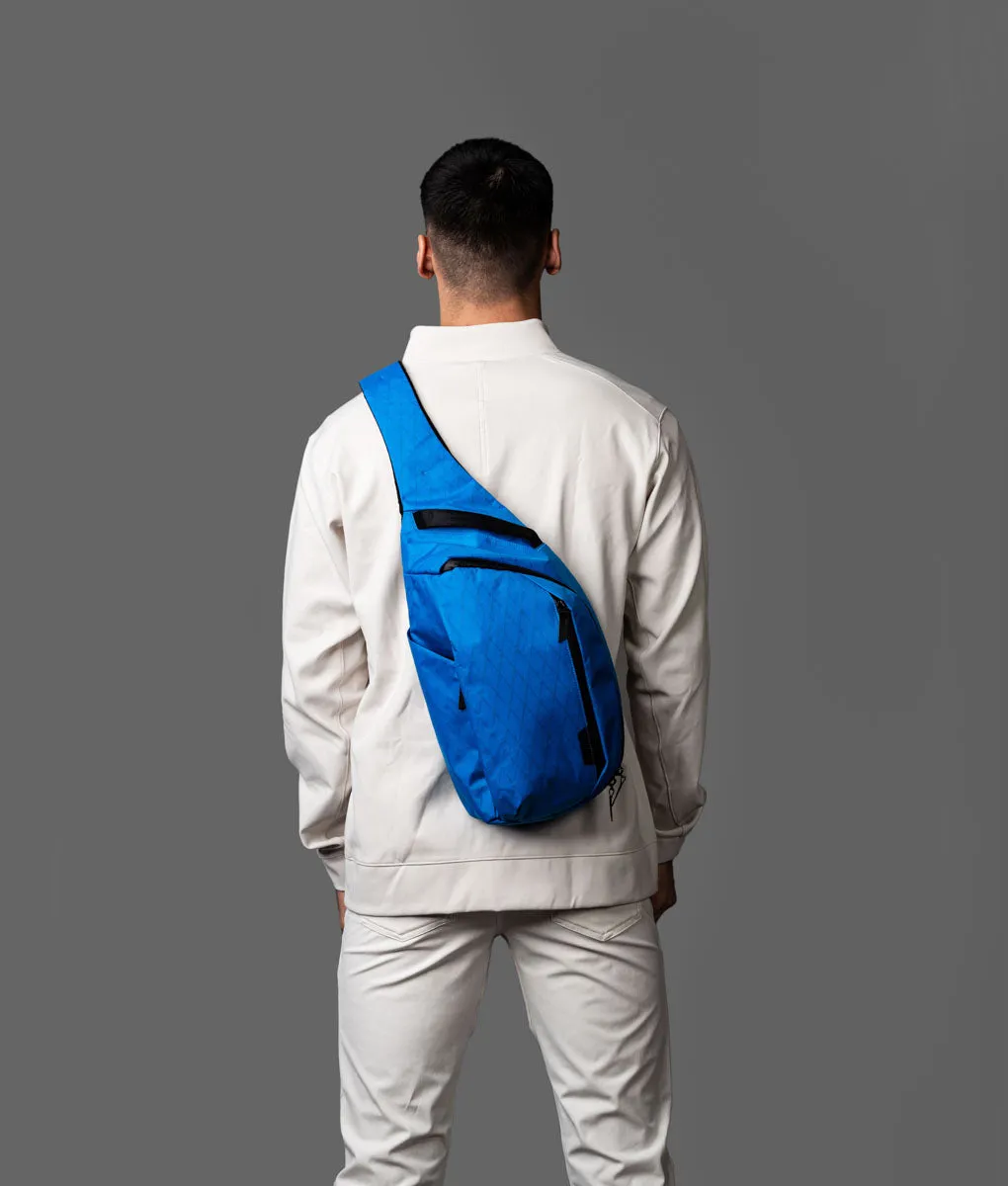 Alpaka Metro Crossbody skuldertaske Bahama Blue vandafvisende
