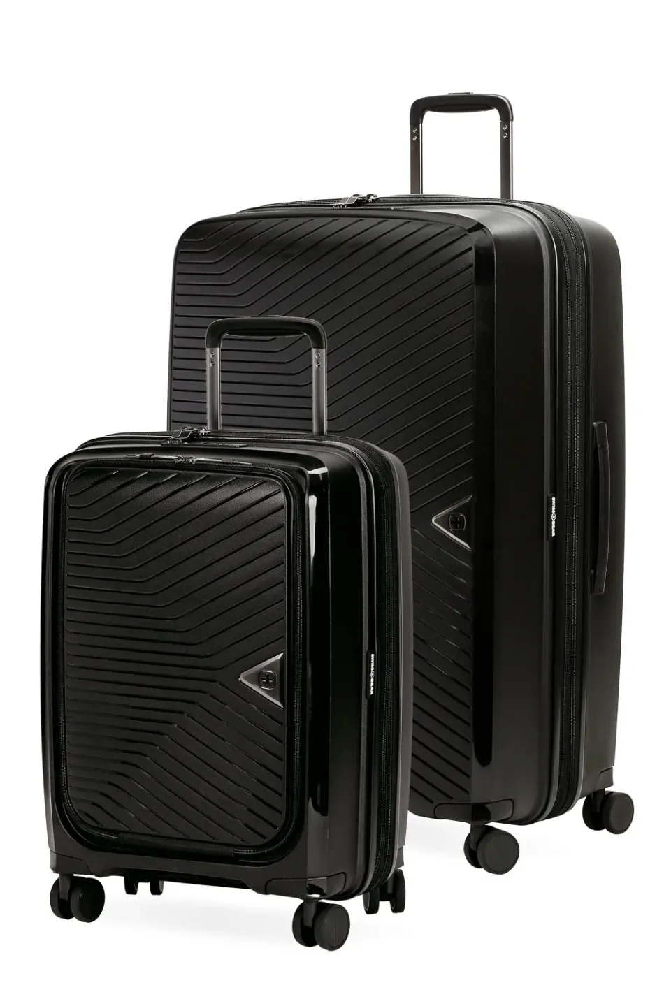 Swissgear 8836 kuffertsæt hård sort 2 dele