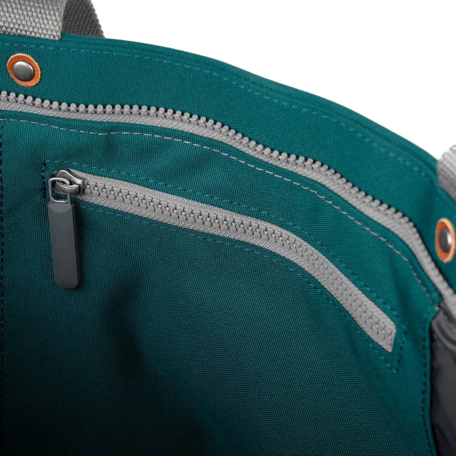 Roka London Trafalgar tote Teal medium 19,5 liter