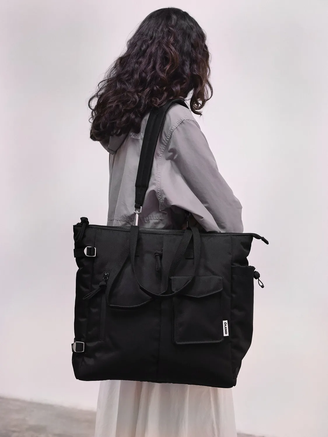 Ölend Calypso Vertical multibag sort 4-i-1 rygsæk