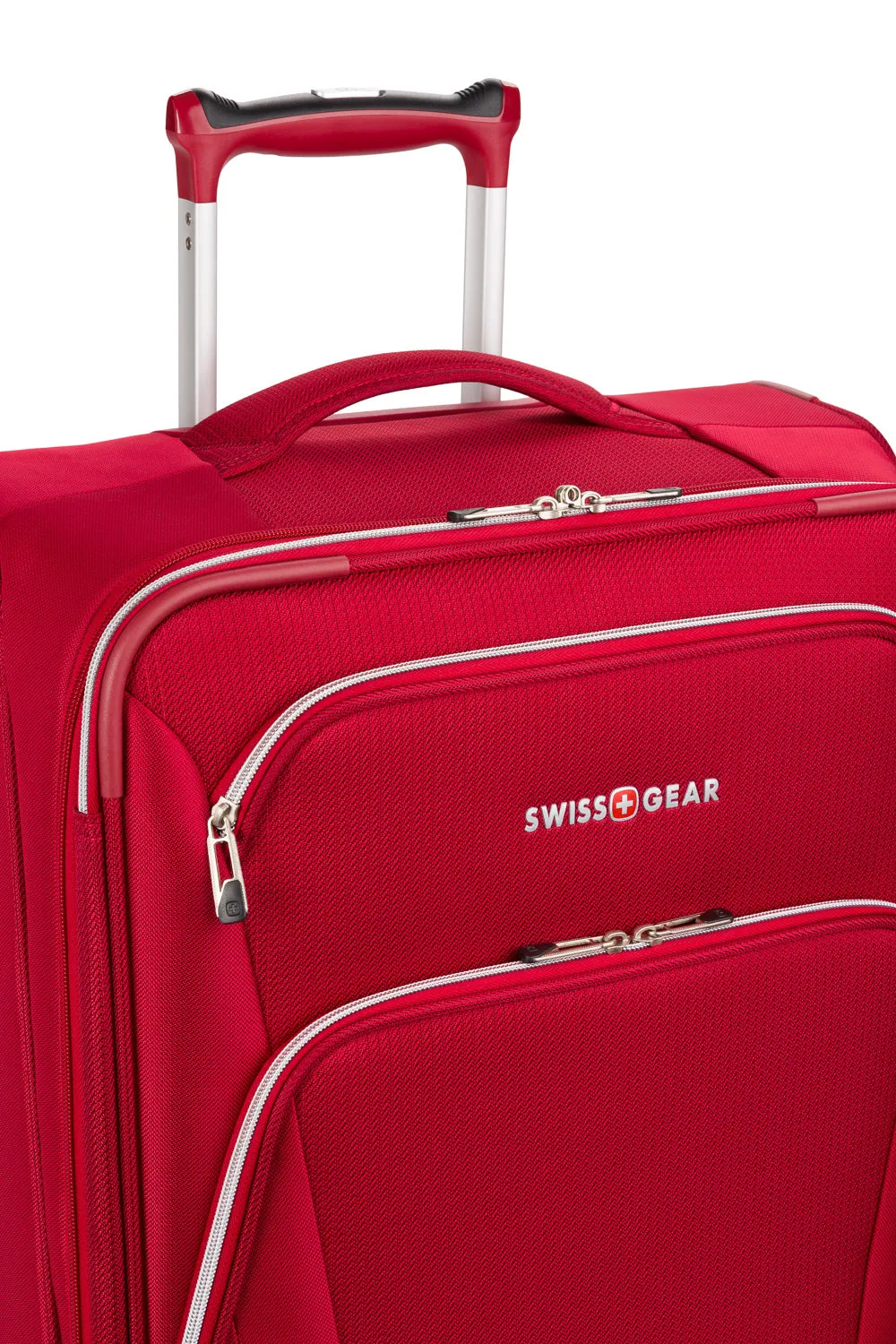 Swissgear 7900 Medium Checked kuffert rød spinner expandable