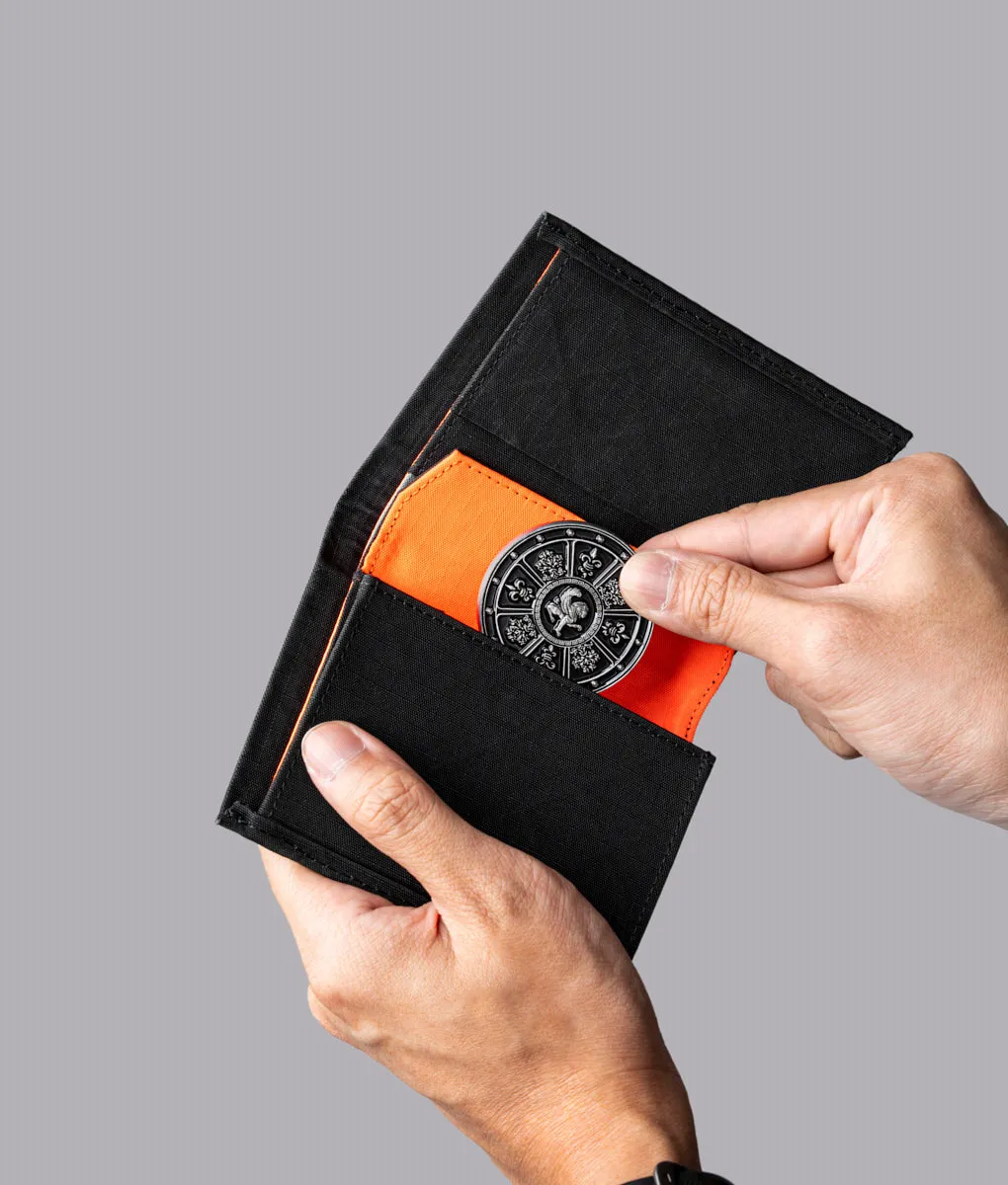 Alpaka ARK Bifold Coin Wallet pung med møntfag