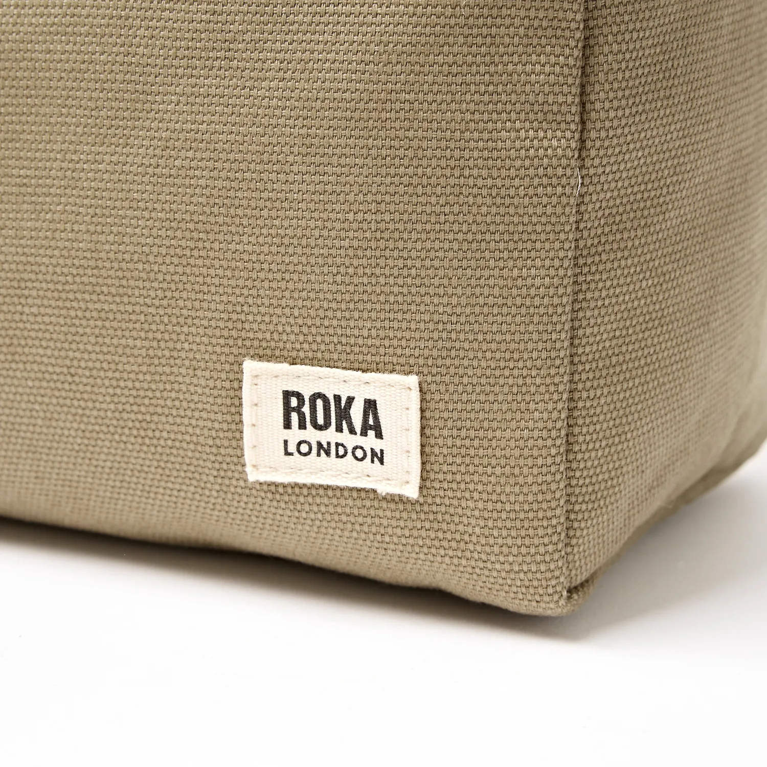 Roka London Maygrove toilettaske Small taupe vandafvisende