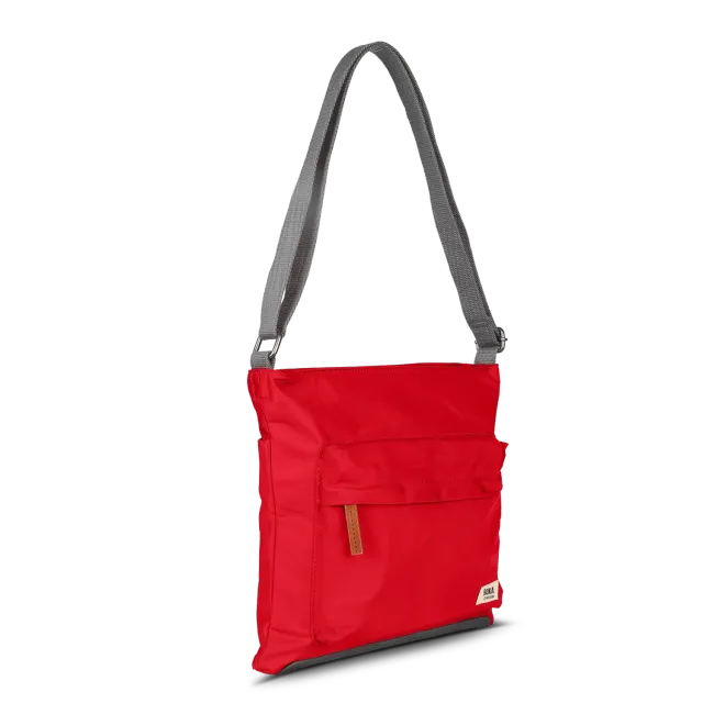 Roka London Kennington Medium crossbody Cranberry