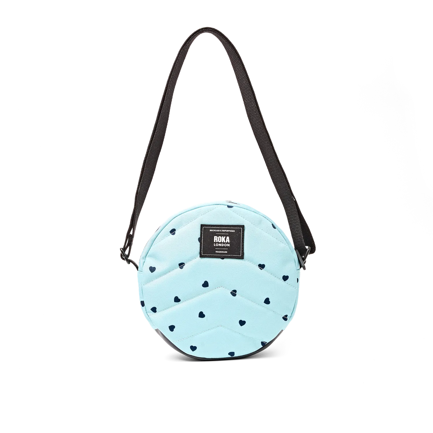 Roka London Paddington crossbody heart print small 4,1 liter