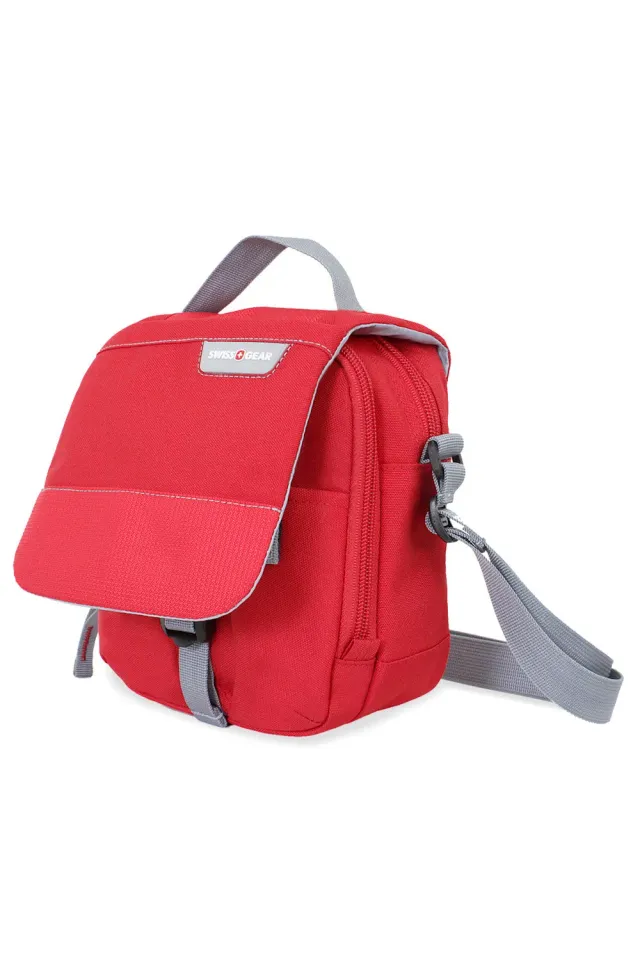 Swissgear 2310 Mini Flap skuldertaske rød polyester