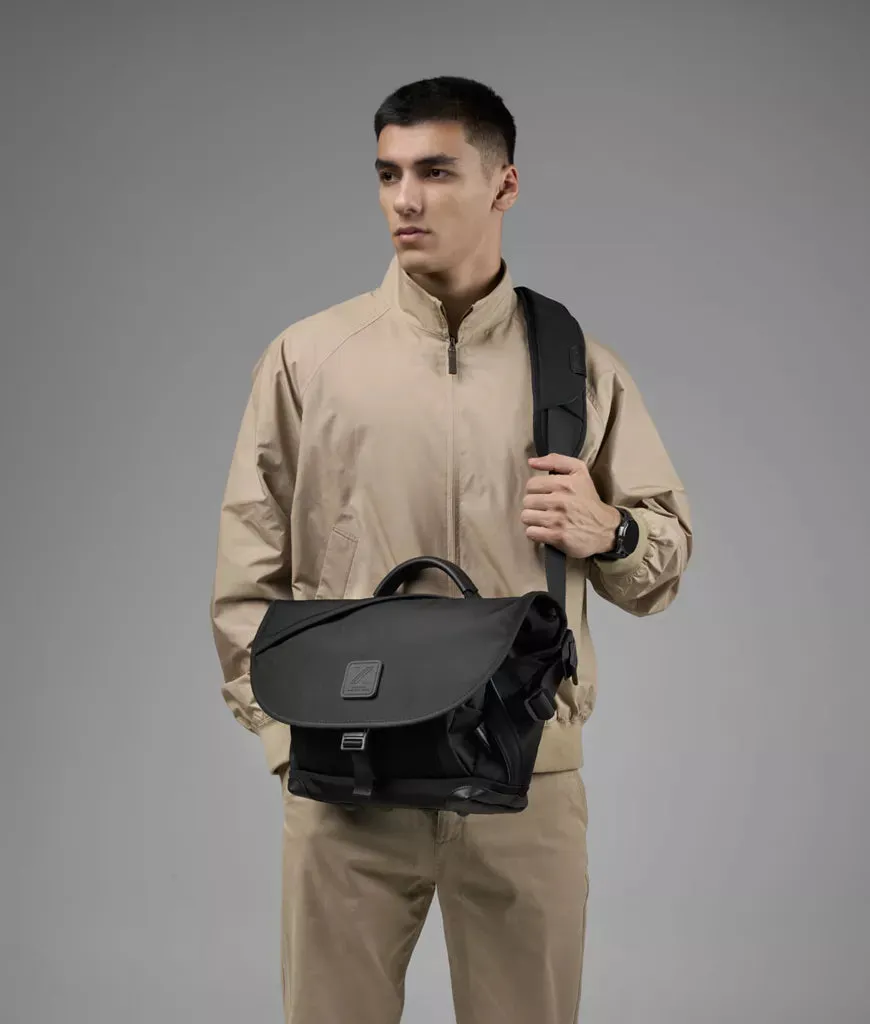 Alpaka 7ven Messenger 14 skuldertaske sort ballistic