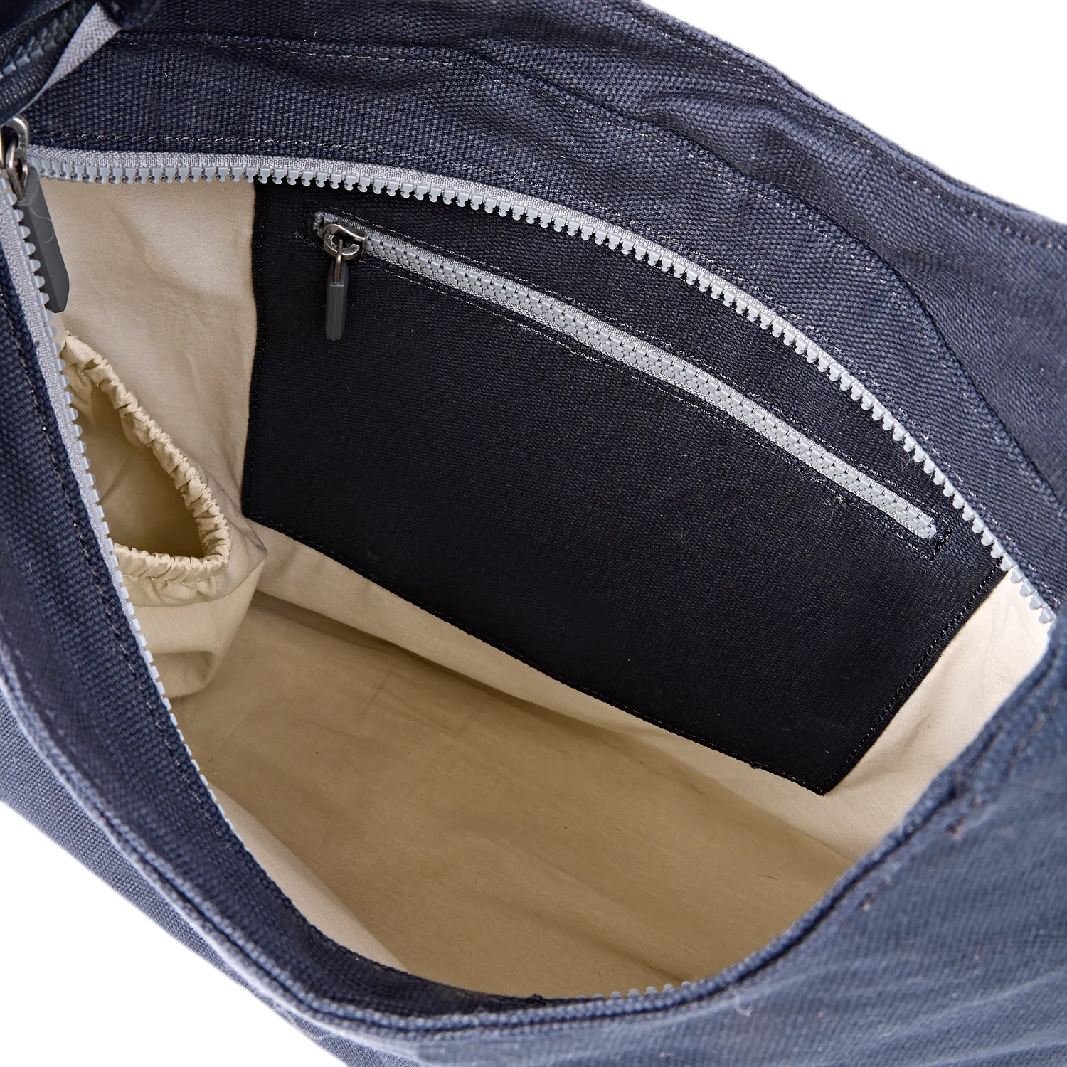 Roka London Hoxton skuldertaske anthracite large
