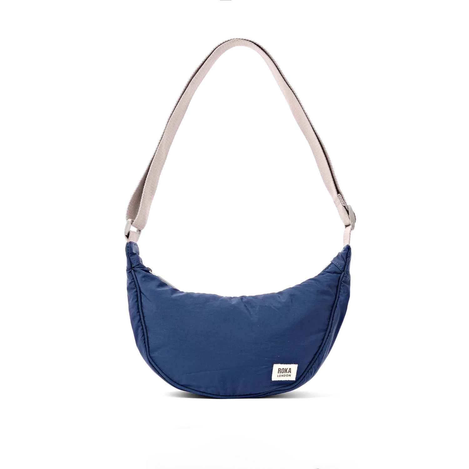 Roka London Farringdon skuldertaske Small mørkeblå 4,2 liter