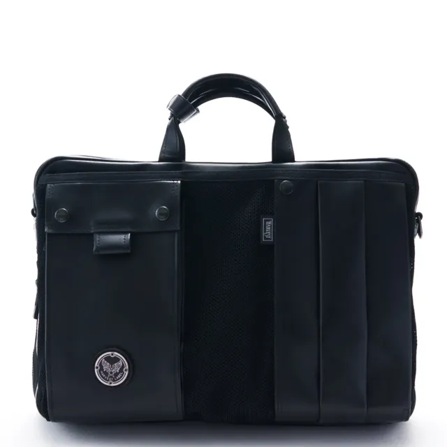 Harvest Label Custom Pelle HP-0205 mappe sort læder