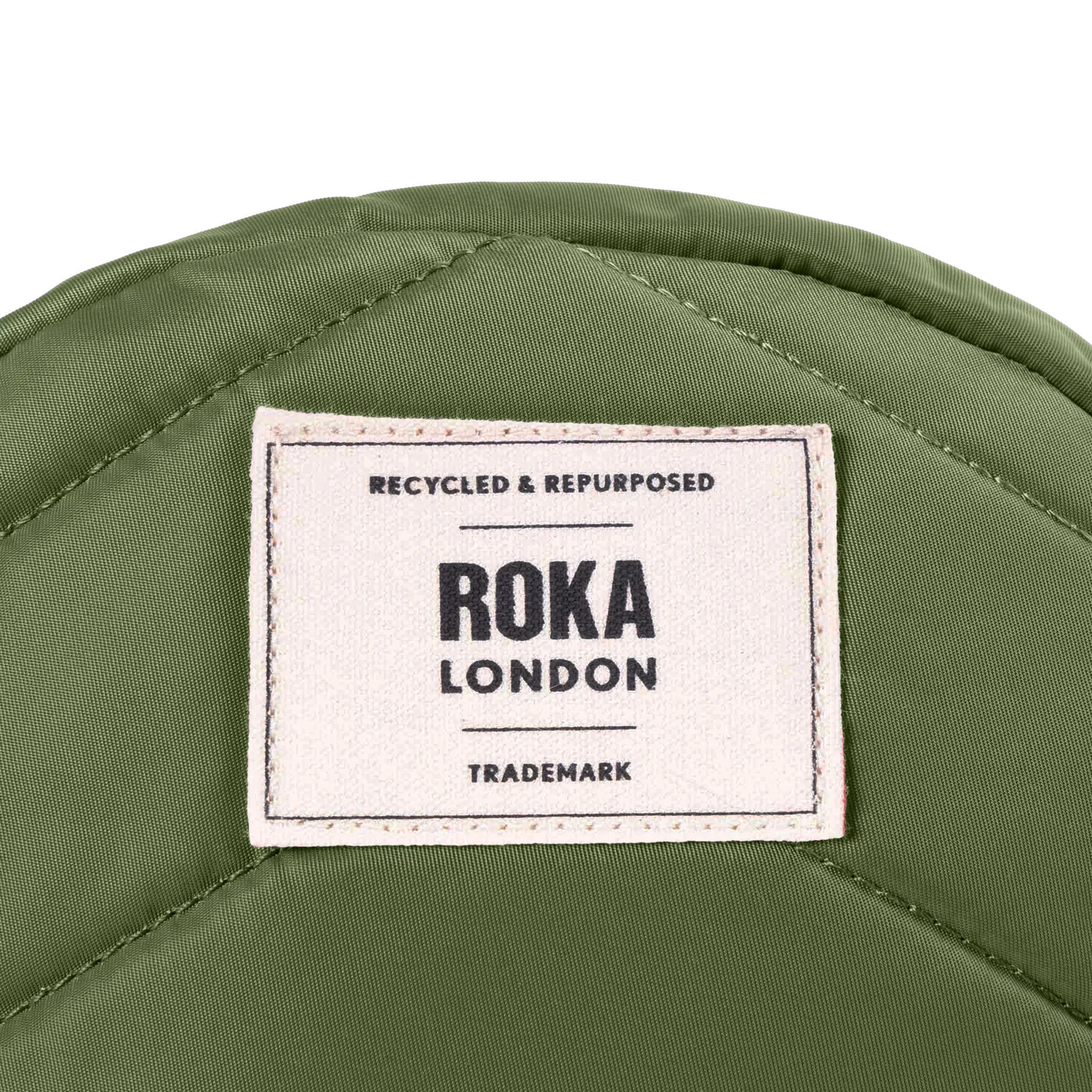 Roka London Paddington Small crossbody Avocado grøn