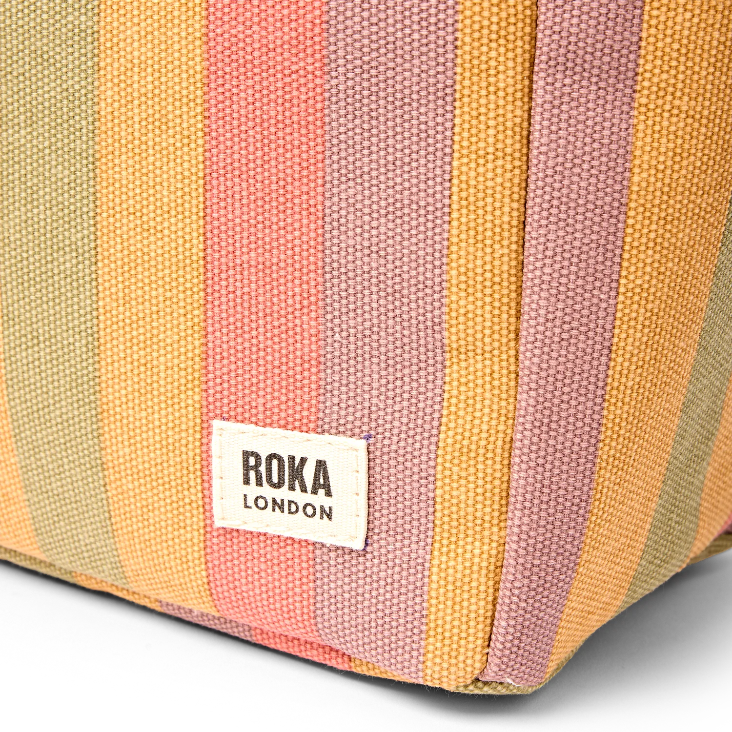 Roka London Hampstead Faded Multi Stripe madpose isoleret