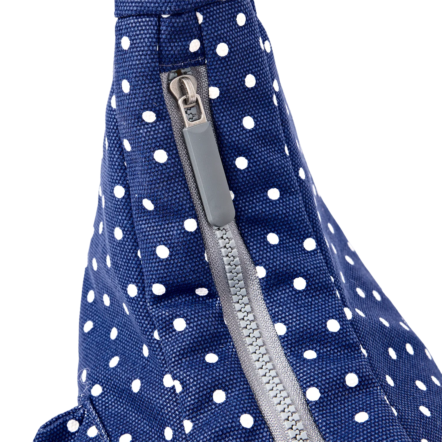 Roka London Belsize skuldertaske Navy Polka medium