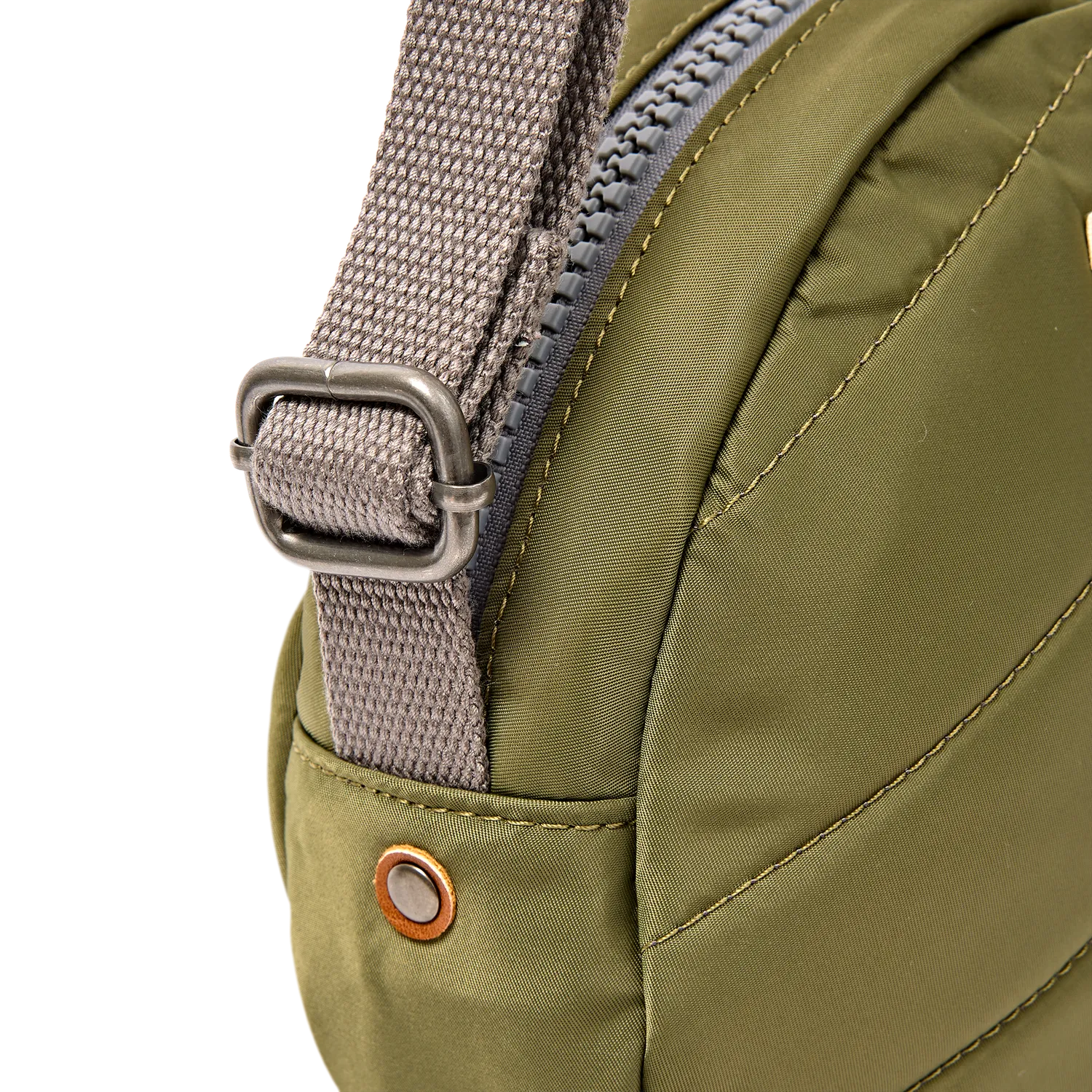Roka London Paddington Small crossbody Chive rund