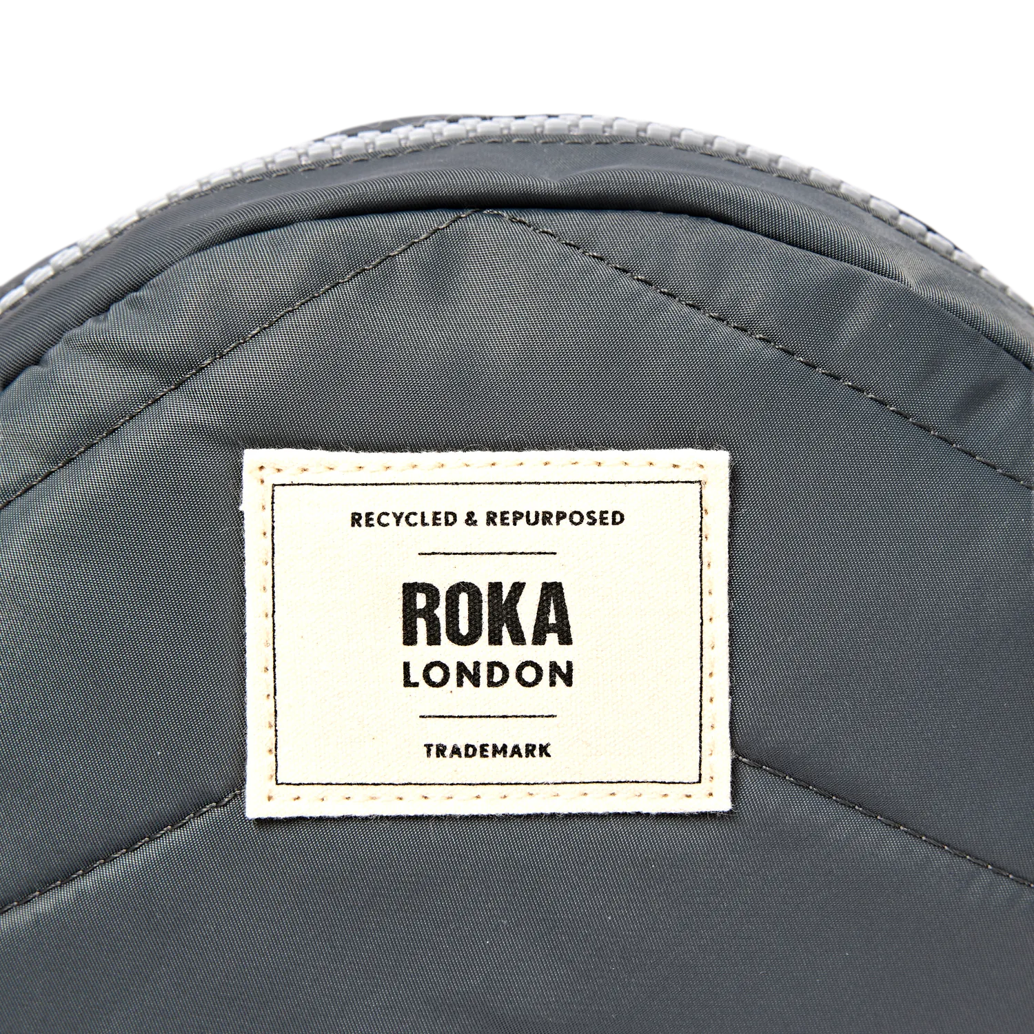Roka Paddington skuldertaske Beluga S rund