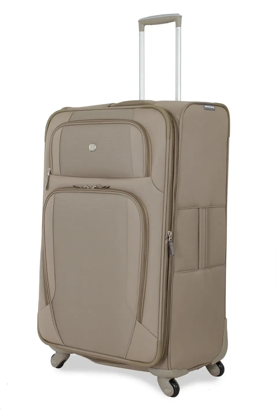 Swissgear 7353 stor kuffert Beige udvidelig 4 hjul