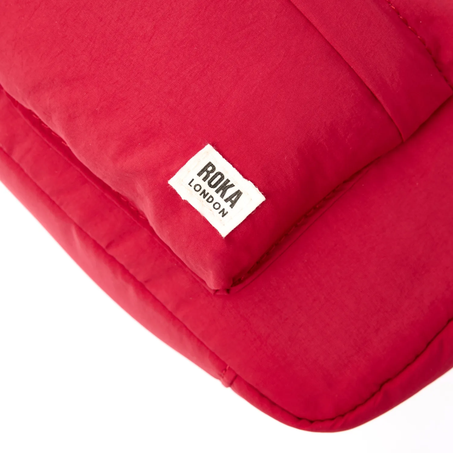 Roka London Belsize håndtaske Small Chilli puffy 7 liter