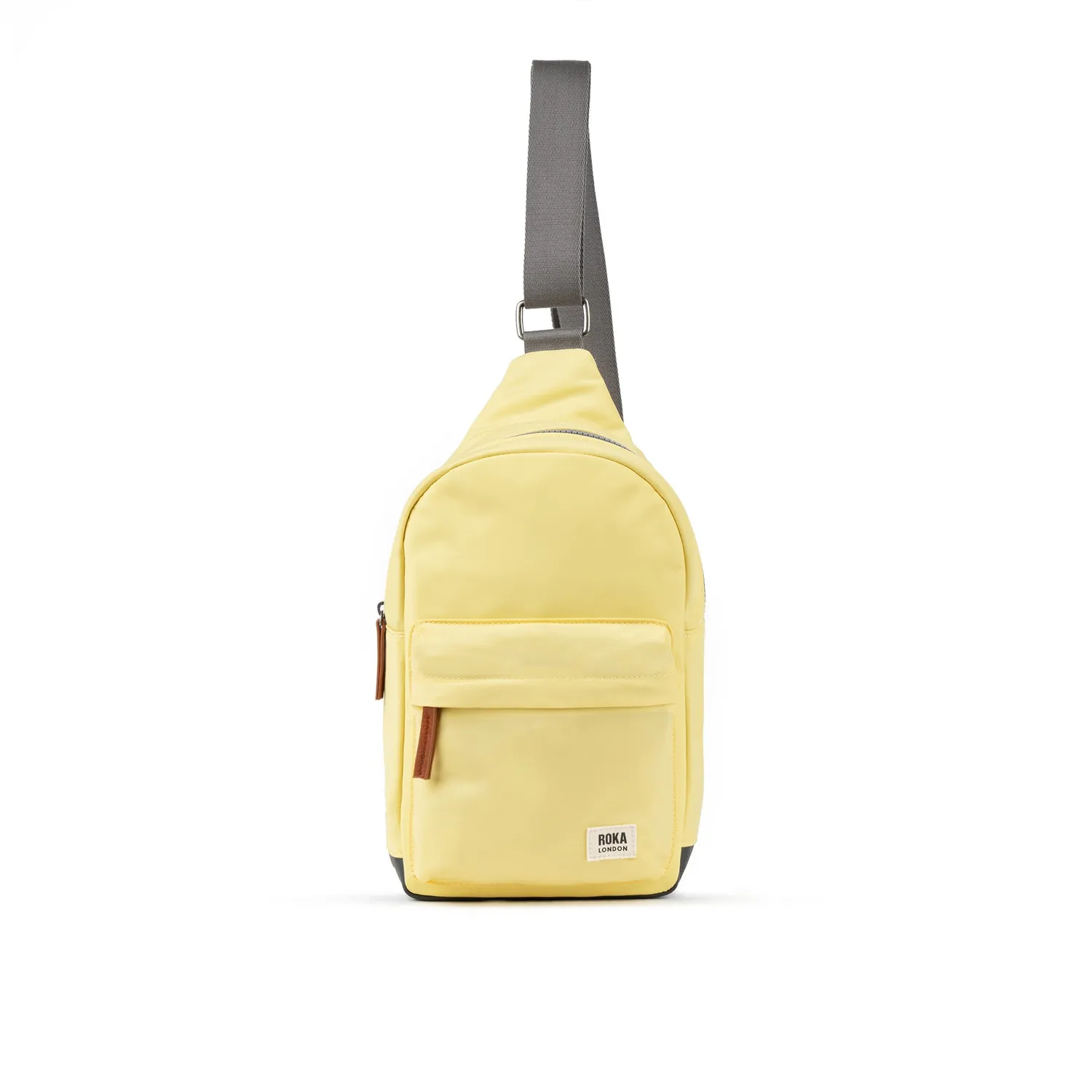 Roka London Willesden sling taske Citron L 5 liter